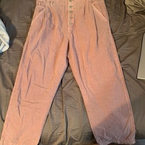 Free People Linen Trousers